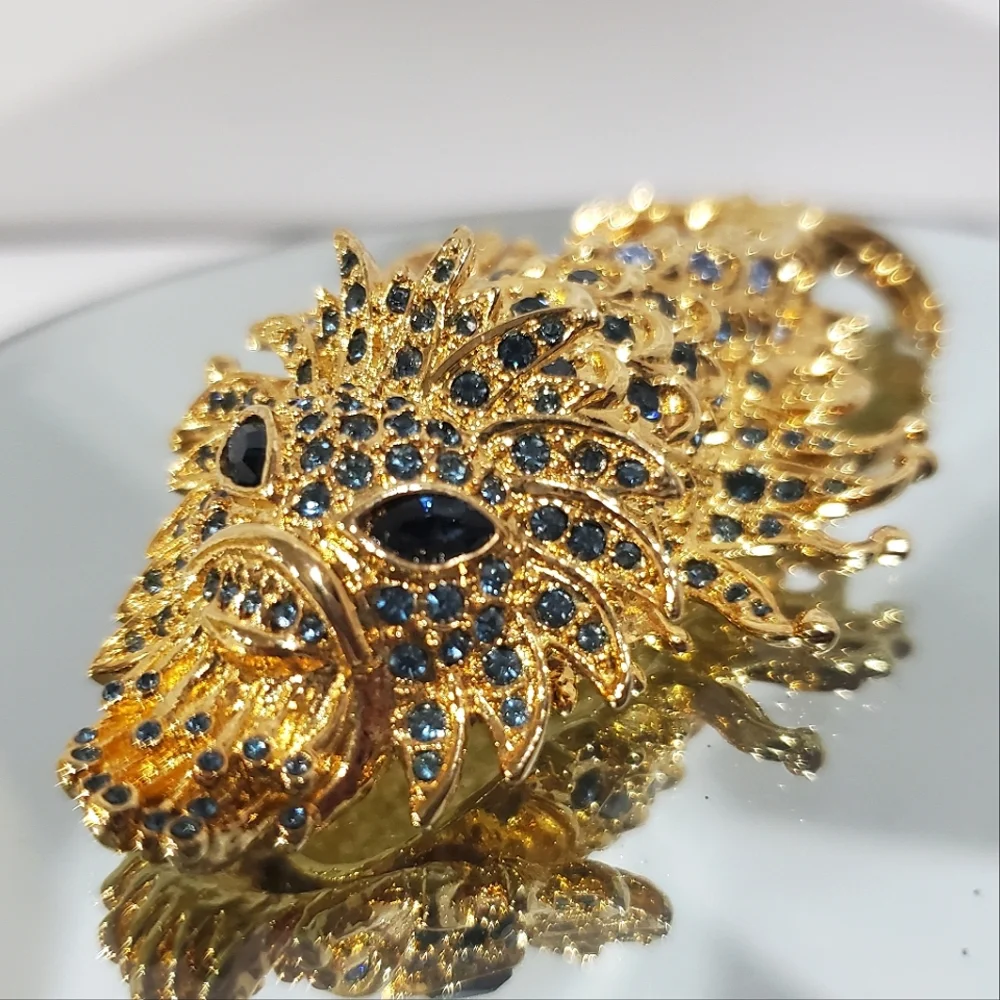 Insane Massive HUTTON WILKINSON Sea Dragon Creature Brooch